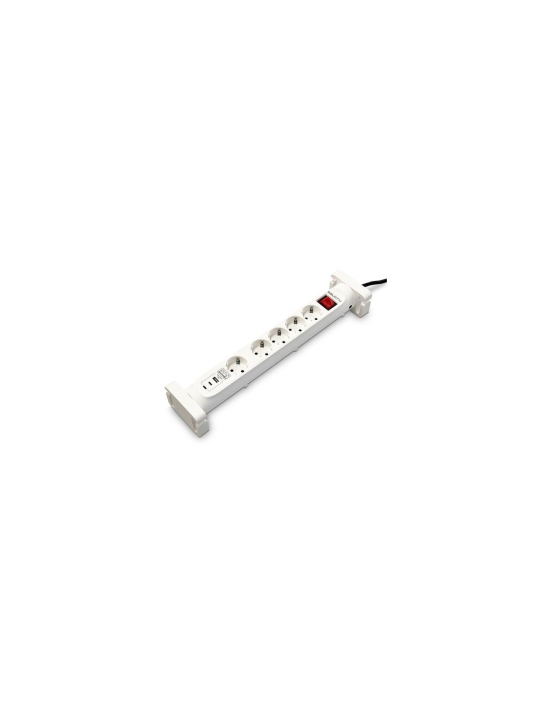 Regleta con interruptor Salicru SAFE 5S+ 4 Tomas de corriente 1 Master
