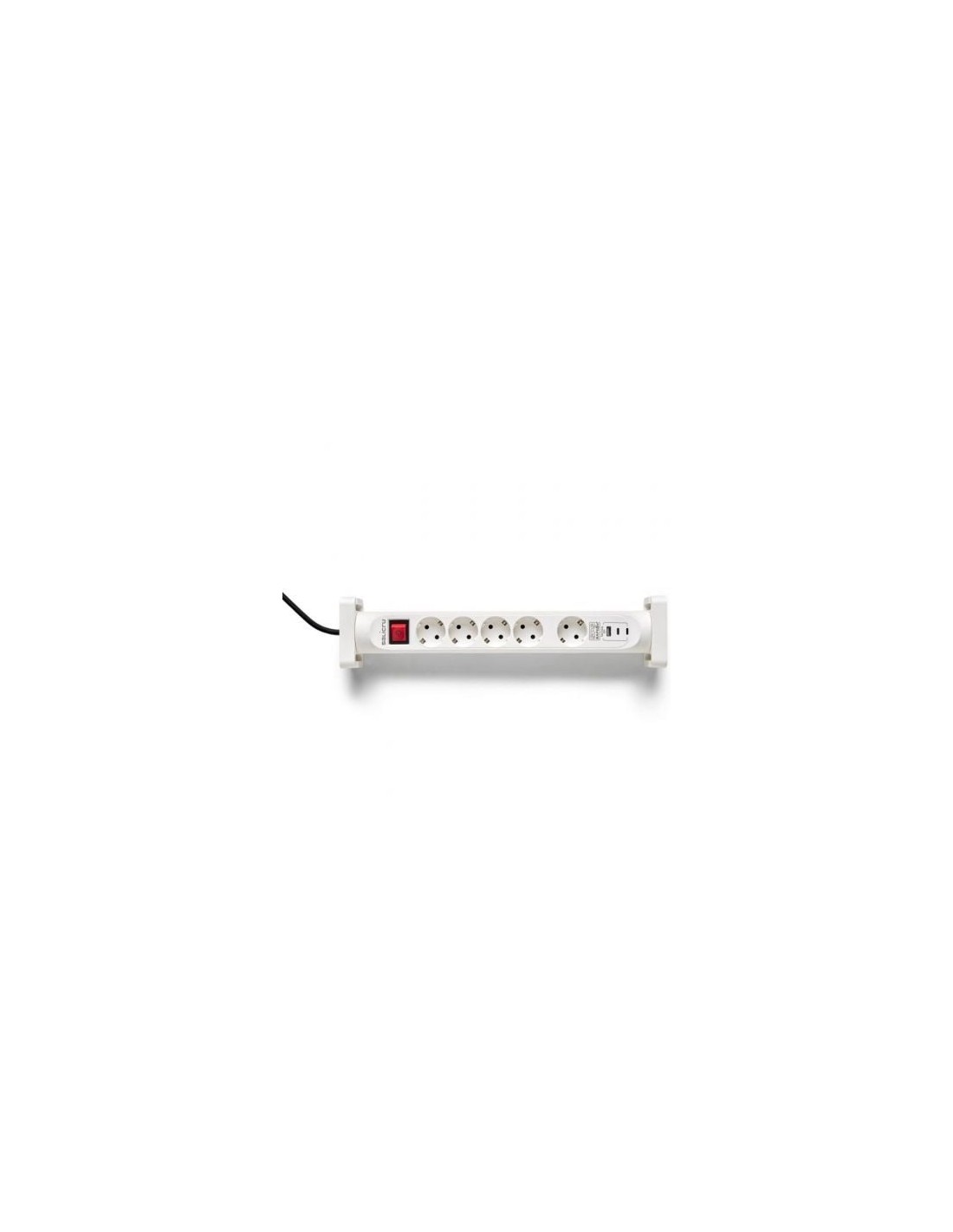Regleta con interruptor Salicru SAFE 5S+ 4 Tomas de corriente 1 Master