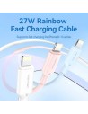 Cable USB 2.0 Tipo-C Lightning Vention USB Tipo-C Macho - Lightning Ma