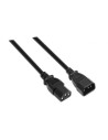 Cable Alargador de Alimentación CPU Aisens IEC C13 Hembra - IEC C14 Ma