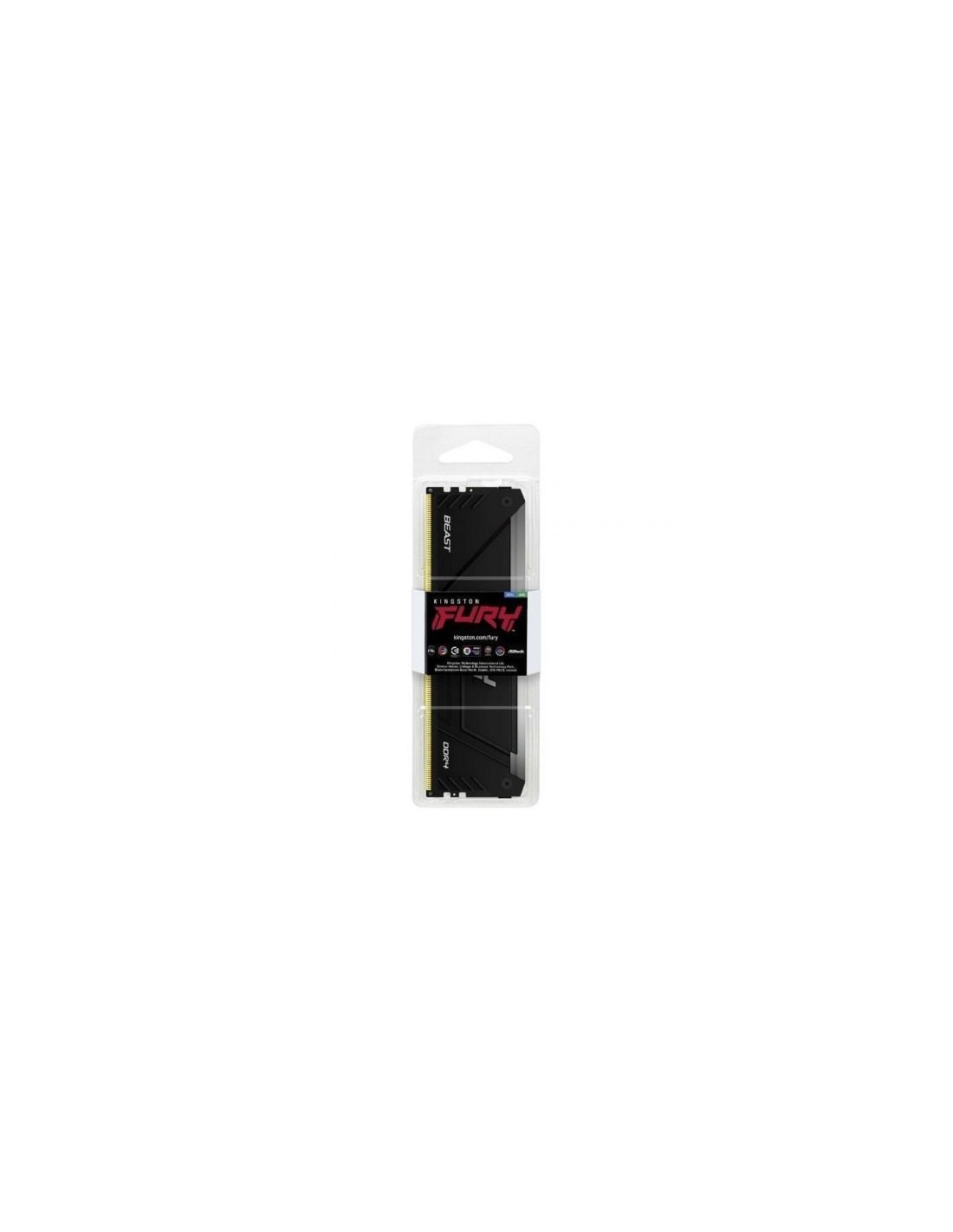 Memoria RAM Kingston FURY Beast RGB 8GB DDR4 3200MHz CL16 DIMM