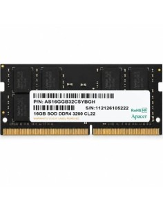 Memoria RAM Apacer ES.16G21.GSH 16GB DDR4 3200MHz CL22 SO-DIMM