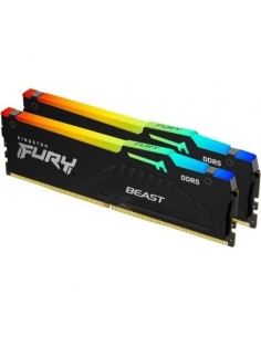 Memoria RAM Kingston FURY Beast RGB 2 x 16GB DDR5 5600MHz CL36 DIMM