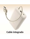 Cable integrado 20000mAh 33W Xiaomi Power Bank Marrón con en Logroño