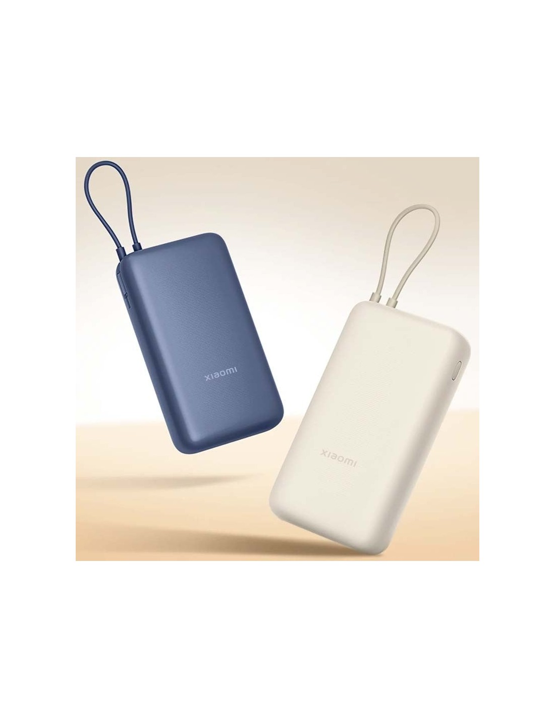 Cable integrado 20000mAh 33W Xiaomi Power Bank Marrón con en Logroño