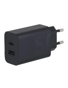 Cargador de dispositivos móviles Motorola TurboPower 50W Duo Negro USB 2