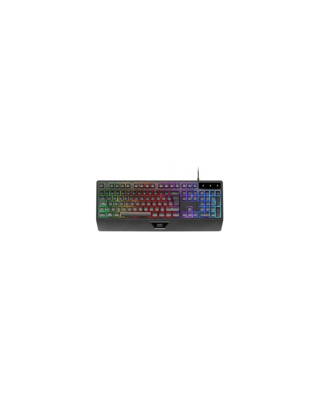 Teclado Gaming SemiMecánico Mars Gaming MK124 | Logroño