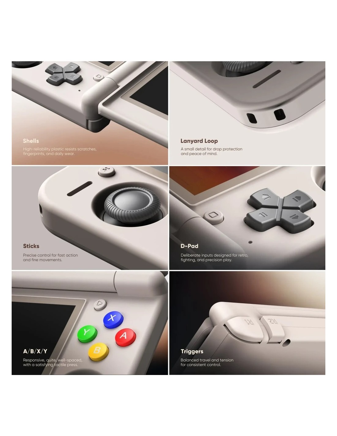 Consola portátil Retroid Pocket Duo Lite 4GB/64GB 16Bit Doble pantalla