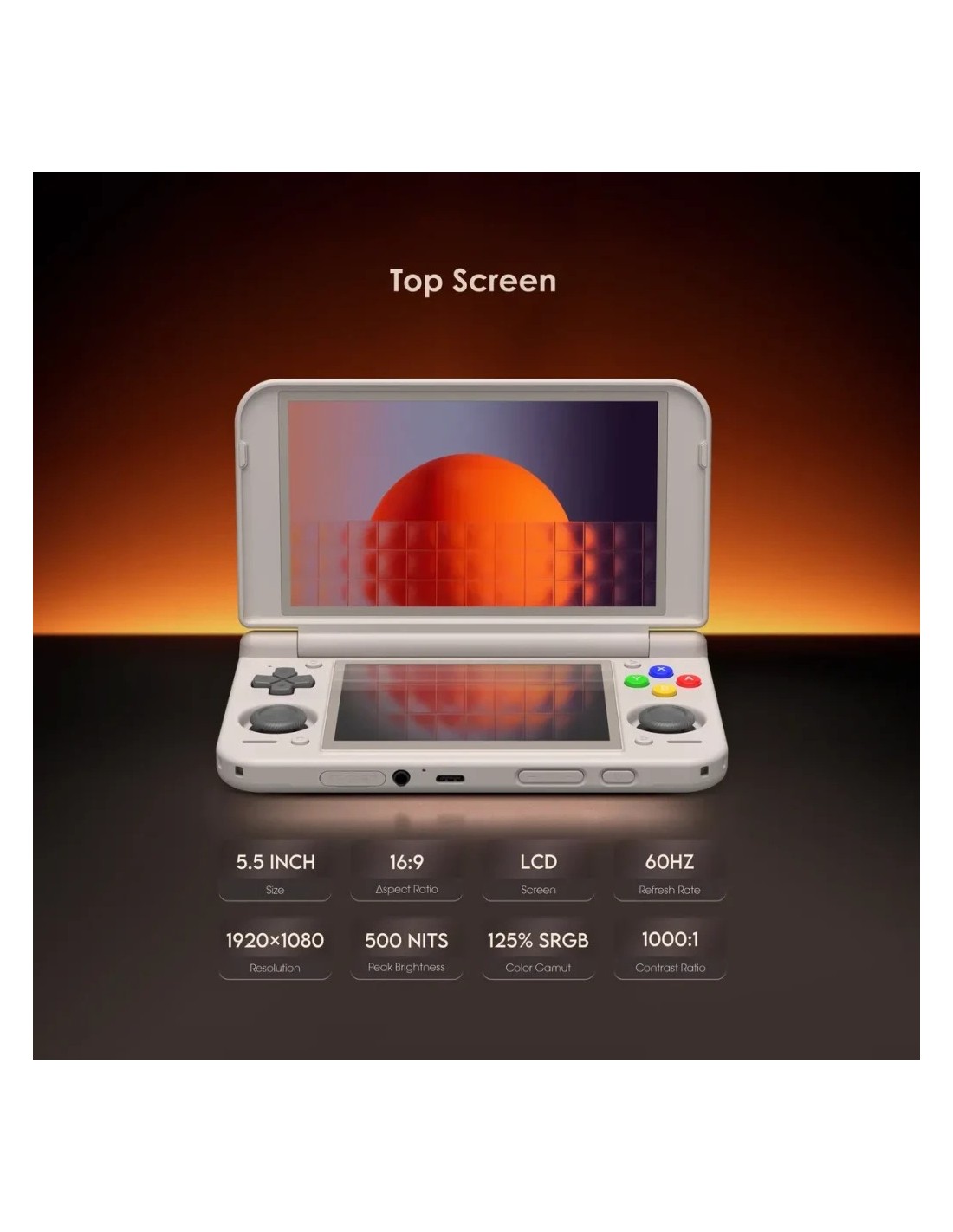 Consola portátil Retroid Pocket Duo Lite 16Bit 6GB/128GB en Logroño