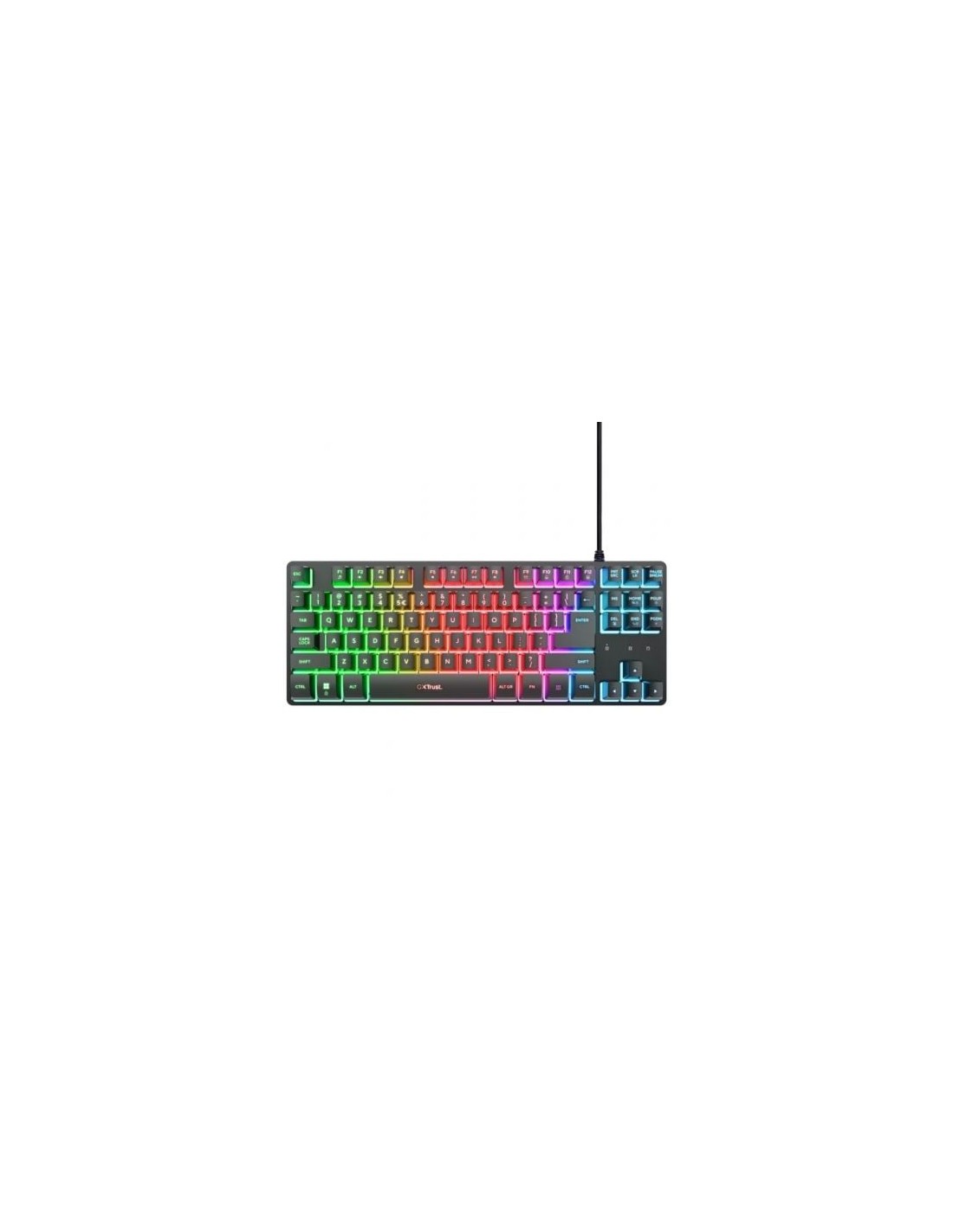 Teclado Gaming Mecánico Trust Gaming GXT 833 Thado TKL 25888 | Logroño