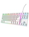 Teclado Gaming Trust Gaming GXT 833 Thado TKL 25896 Blanco | Logroño