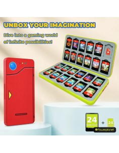 Estuche Funlab Switch Game Storage 24 Card Slots en Logroño 2