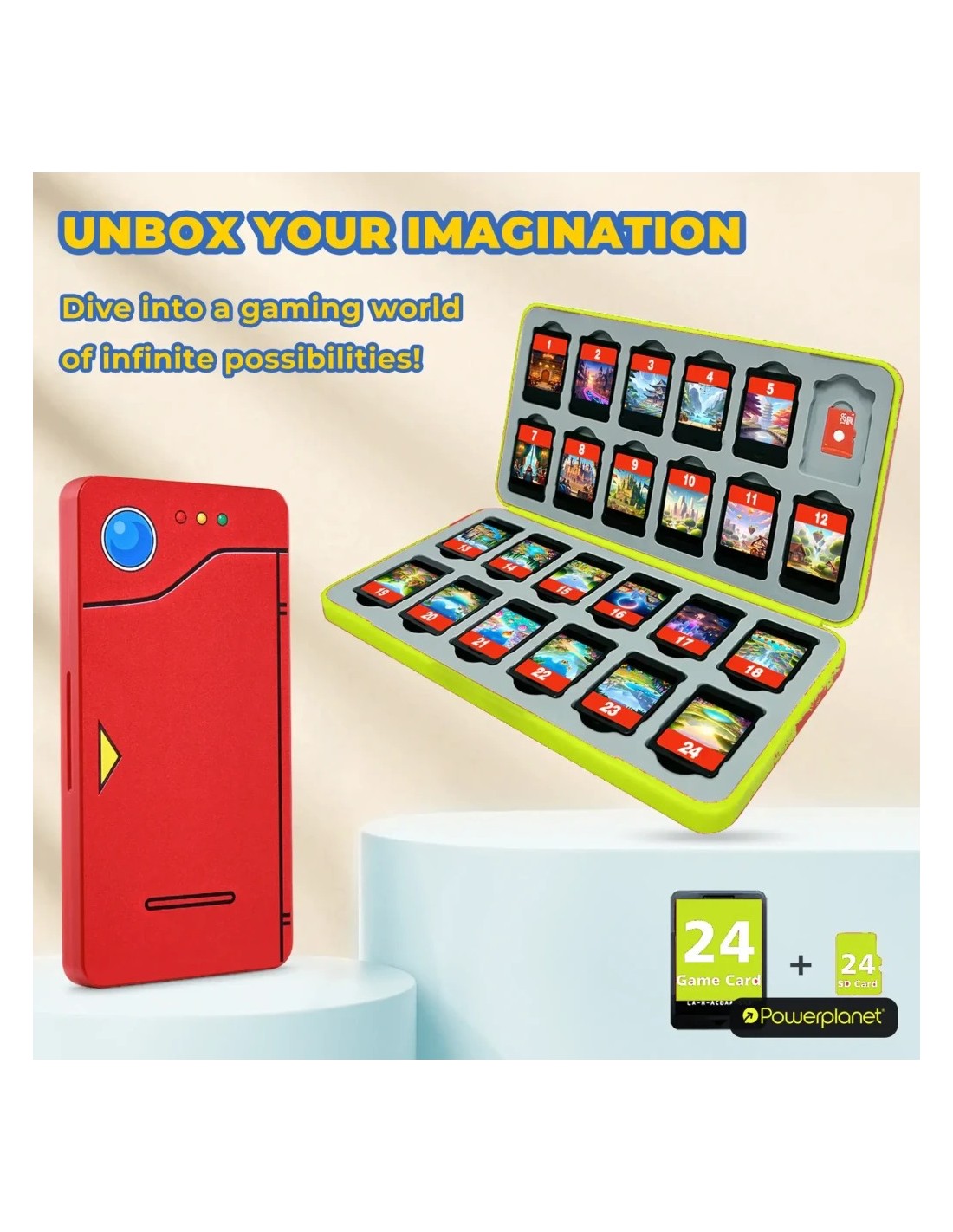Estuche Funlab Switch Game Storage 24 Card Slots en Logroño