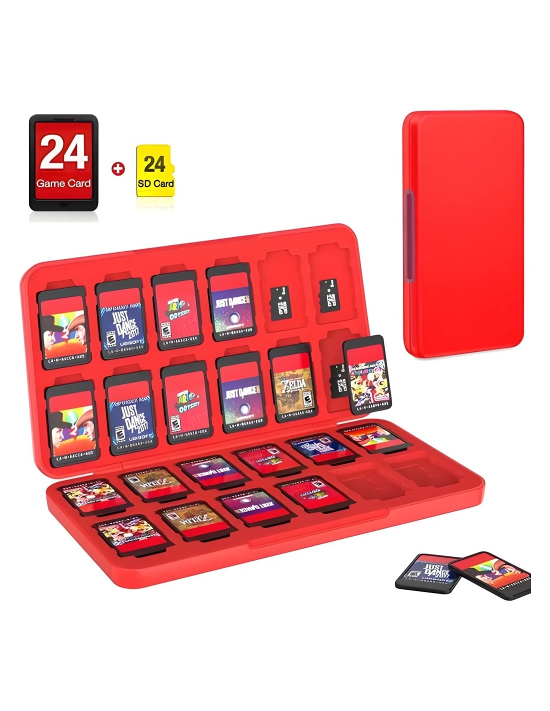Estuche Funlab Switch Game Storage 24 Card Slots en Logroño