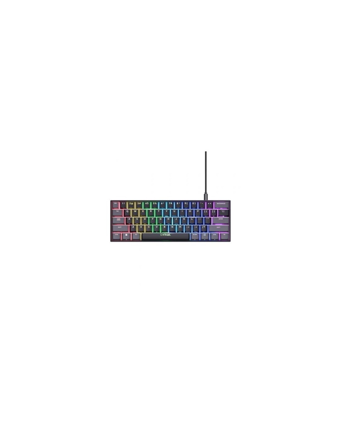 Teclado Gaming Mecánico Trust Gaming GXT 867 Acira | Logroño