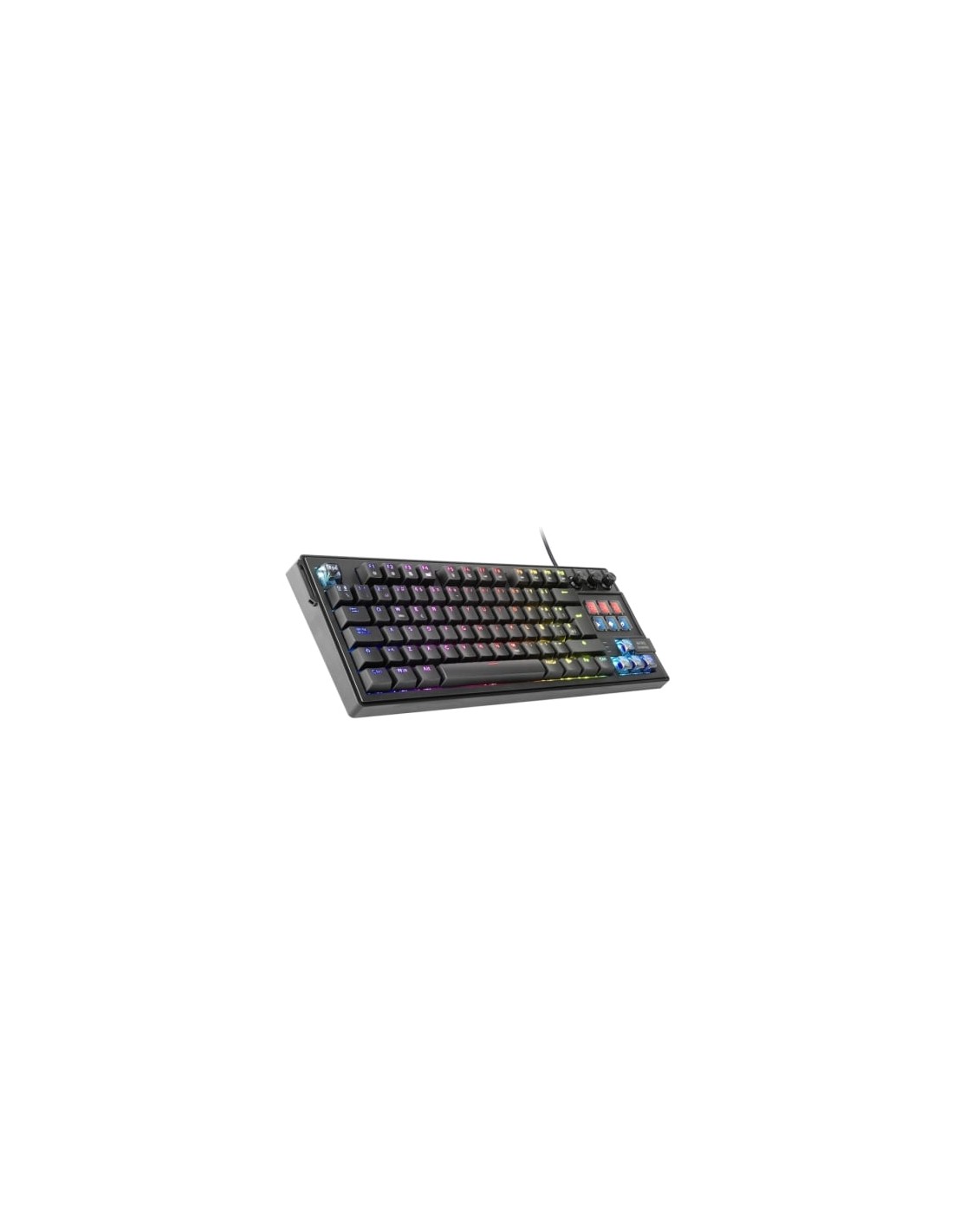 Teclado Gaming Mecánico Mars Gaming MK-MASTER Switch Rojo Negro Incluy