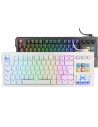 Teclado Gaming Mecánico Mars Gaming MK-MASTER Switch Rojo Blanco Inclu
