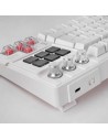 Teclado Gaming Mecánico Mars Gaming MK-MASTER Switch Rojo Blanco Inclu