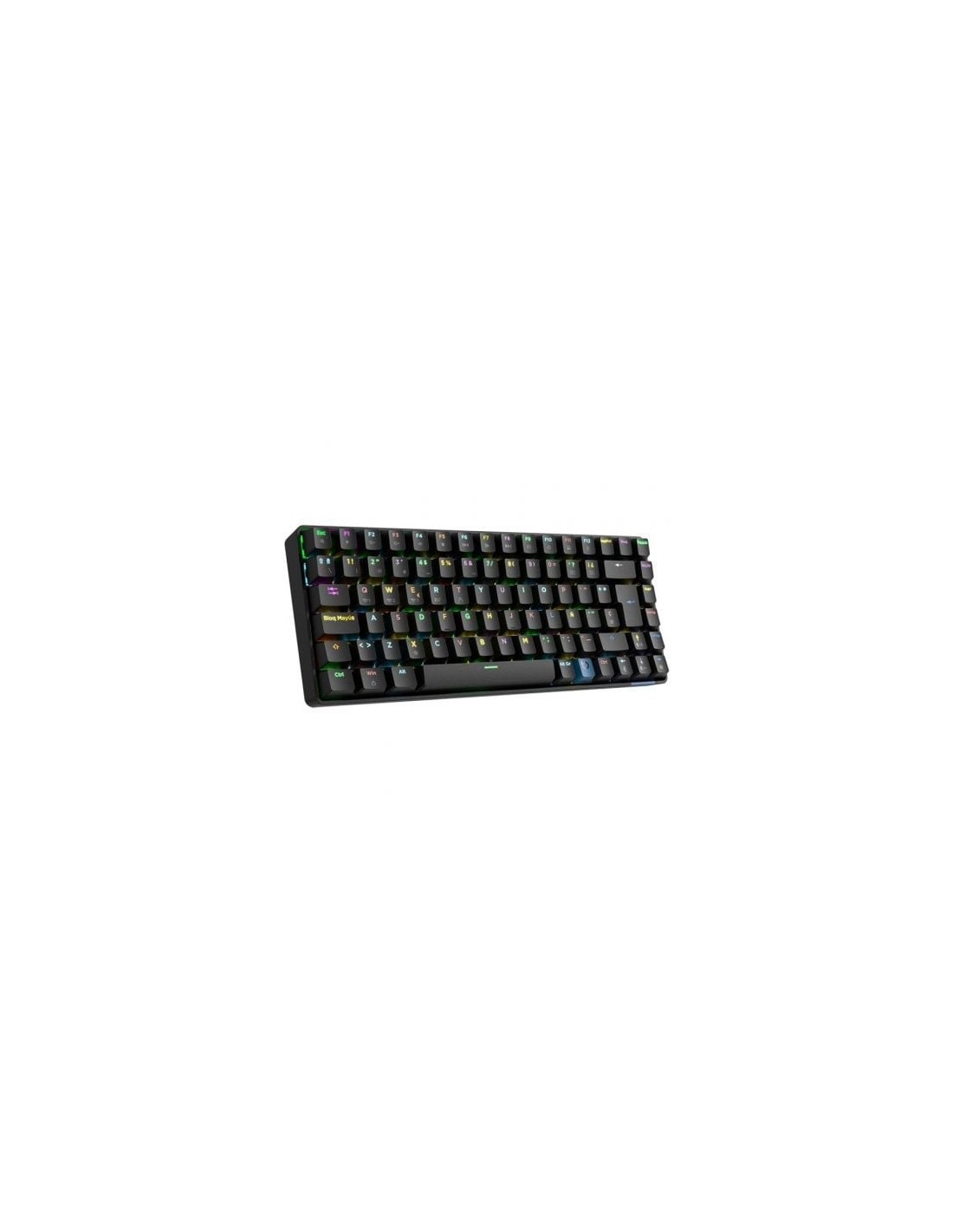Teclado Gaming Mecánico Inalámbrico Hiditec GM1K Hot-Swap switch Gater
