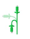 Cable Powkong Vine Multifunctional Cable 240W 65W USB-C a USB-C