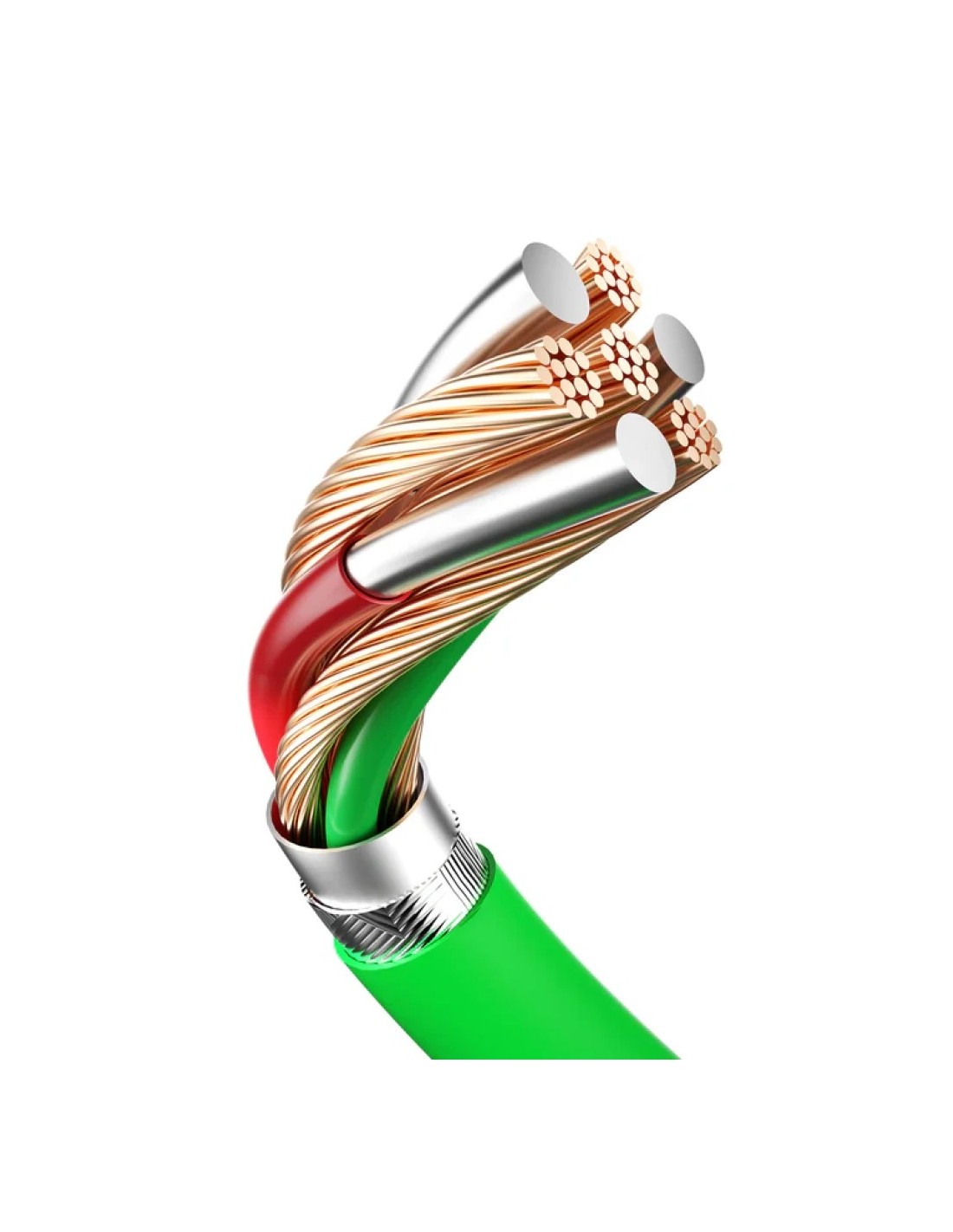 Cable Powkong Vine Multifunctional Cable 240W 65W USB-C a USB-C