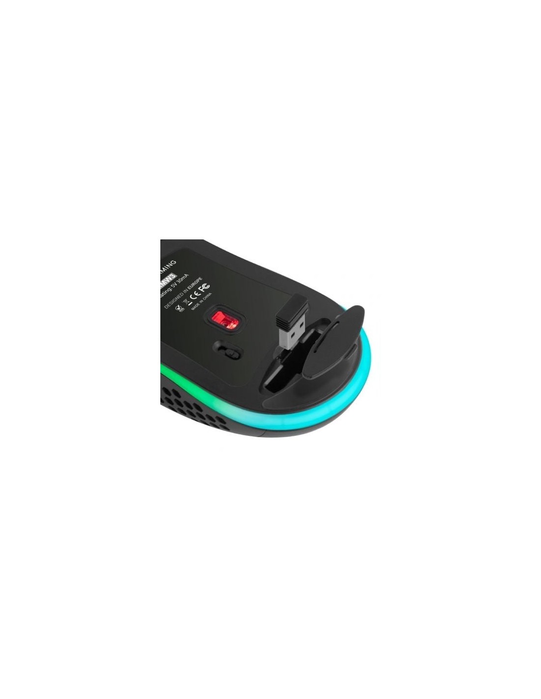 Ratón Gaming Inalámbrico Mars Gaming MMW3 Batería recargable Hasta 320