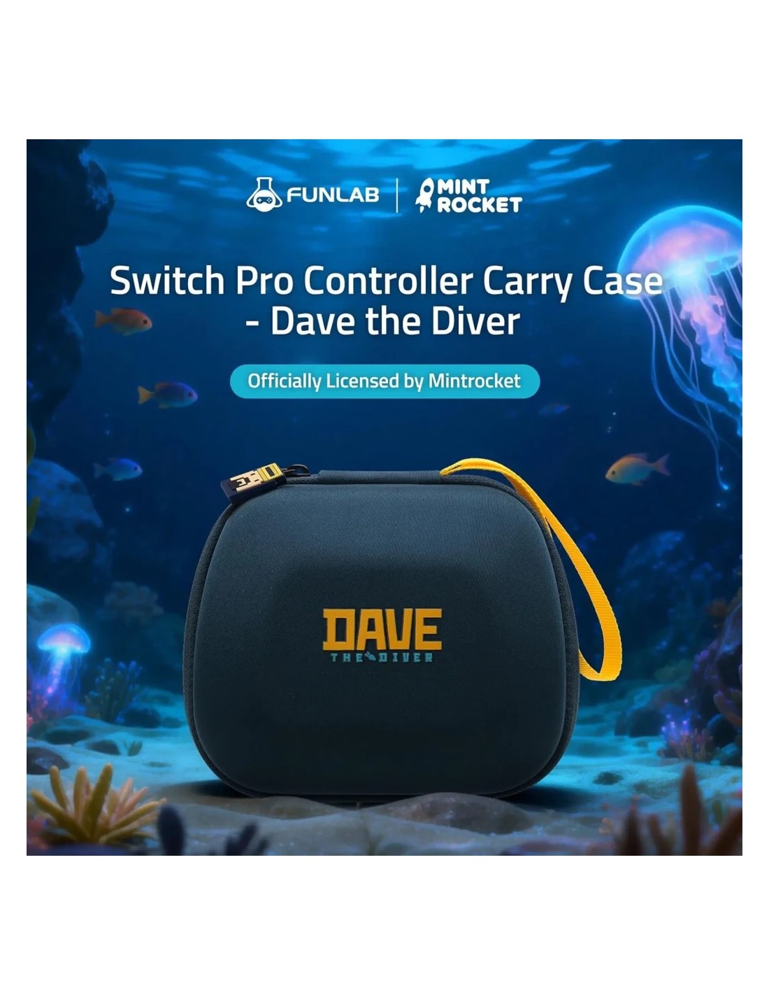 Funda FUNLAB para Mando Inalámbrico Switch/PS5/XBOX Dave Collab Editio
