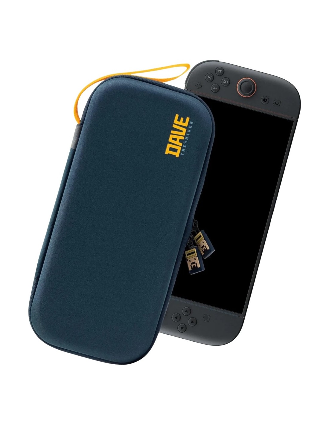 FUNLAB Funda Dave the Diver Edition Azul Oscuro para Switch 2/1/OLED -
