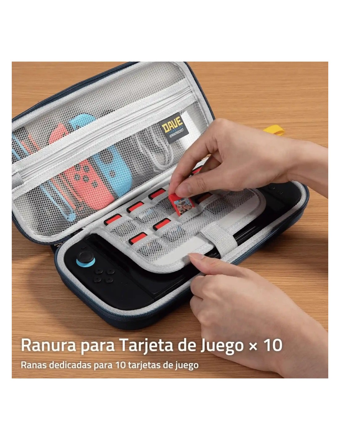 FUNLAB Funda Dave the Diver Edition Azul Oscuro para Switch 2/1/OLED -