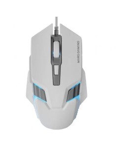 Ratón Gaming Mars Gaming MM024 Hasta 4000 DPI Blanco | Logroño