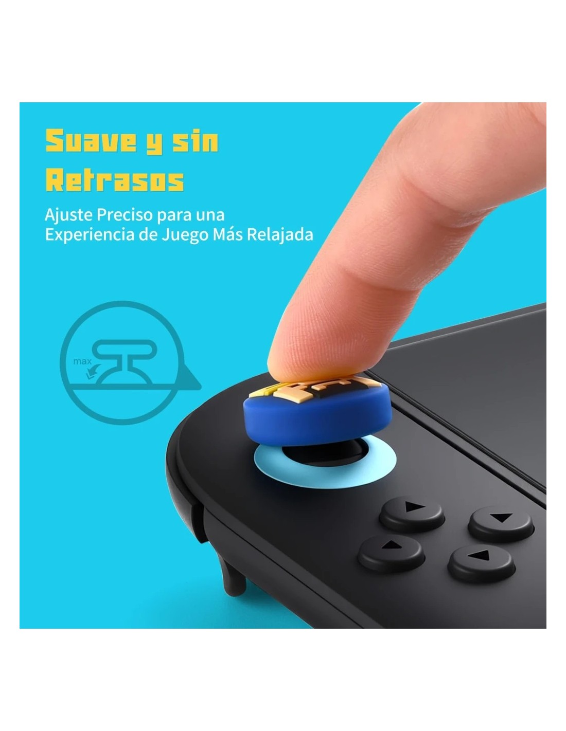 FUNLAB Switch 2 Thumb Grips - Dave Collab Edition en Logroño