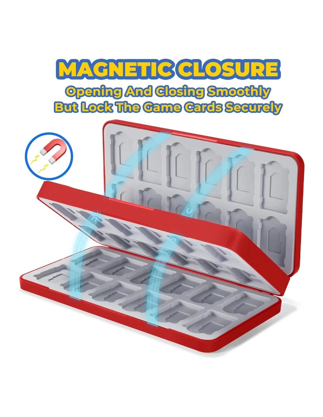Funda FUNLAB Switch Game Storage 48 Card Slots en Logroño