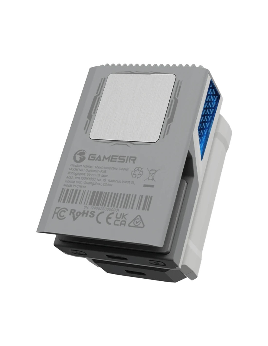 Enfriador GameSir FX5 Cooler Con cable / Con batería RGB 3 modos