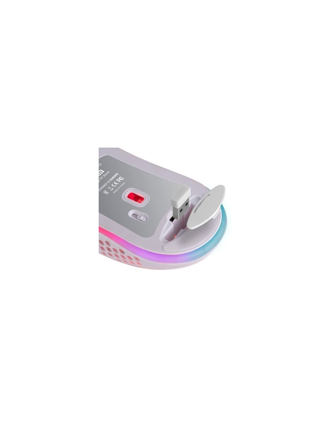 Ratón Gaming Inalámbrico Mars Gaming MMW3W Batería recargable Hasta 32