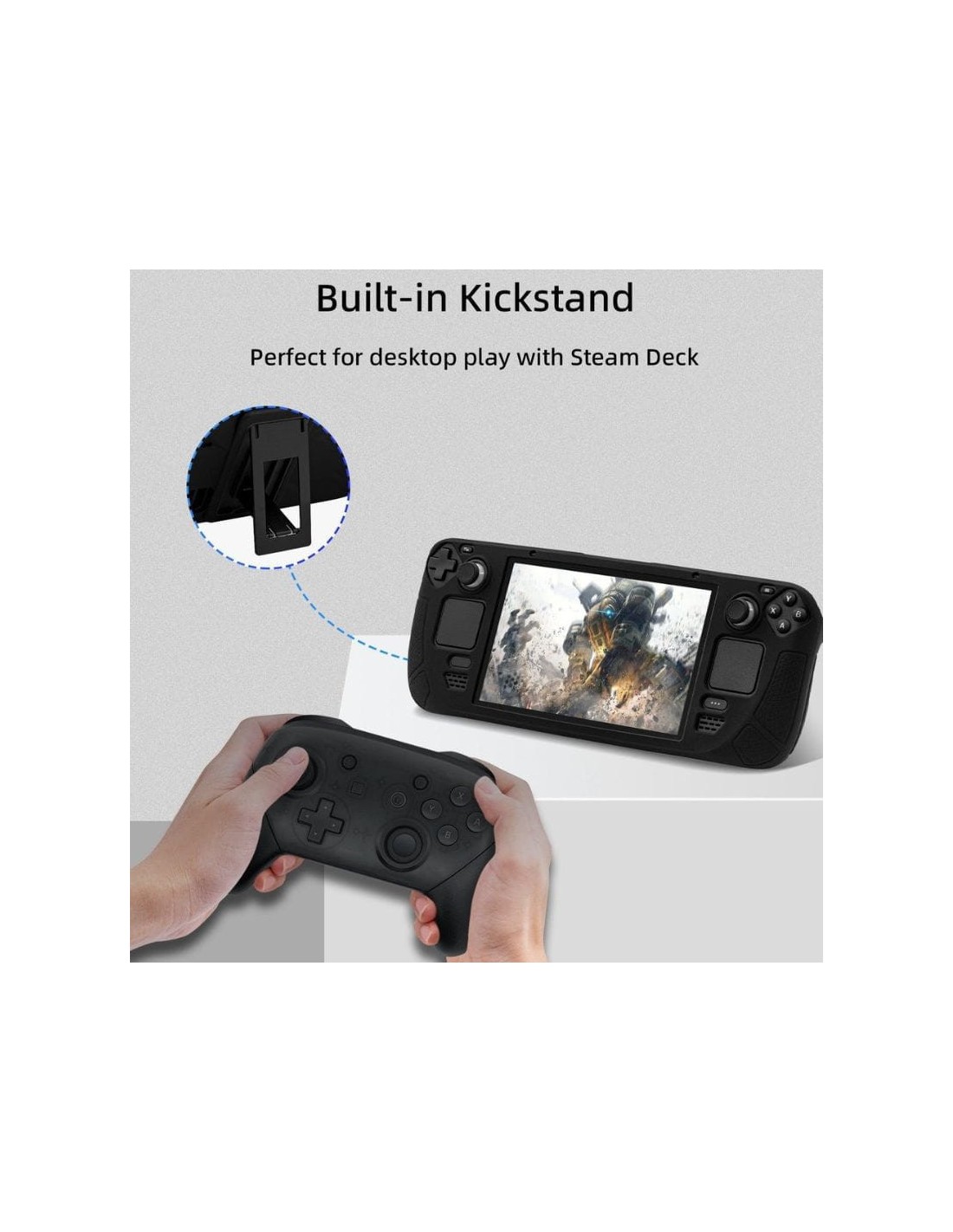 Soporte para Steam Deck Pgtech Funda Silicona con en Logroño