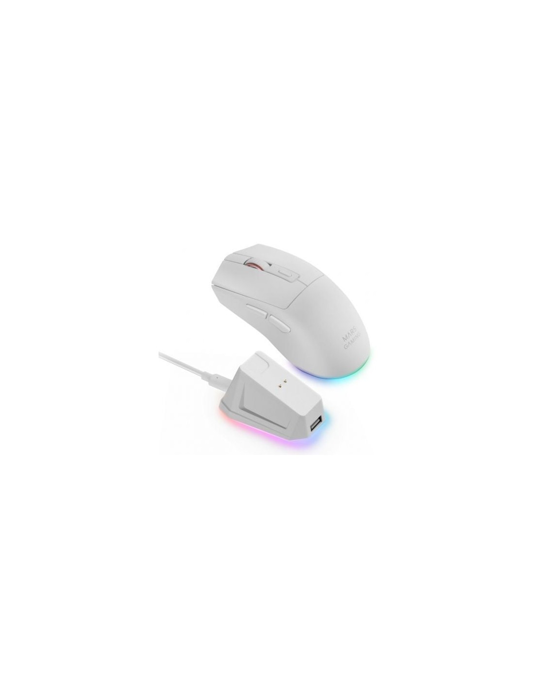 Ratón Gaming Inalámbrico Mars Gaming MM-T3 Batería recargable Hasta 14