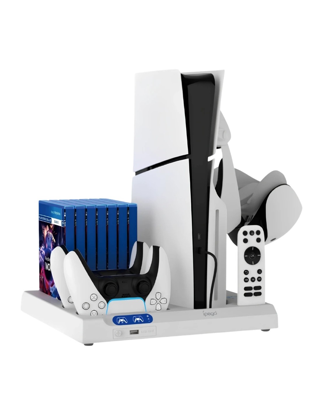 iPega P5S028 Base de Carga con Refrigeración PS5 / PS5 Slim / PS5 Pro 