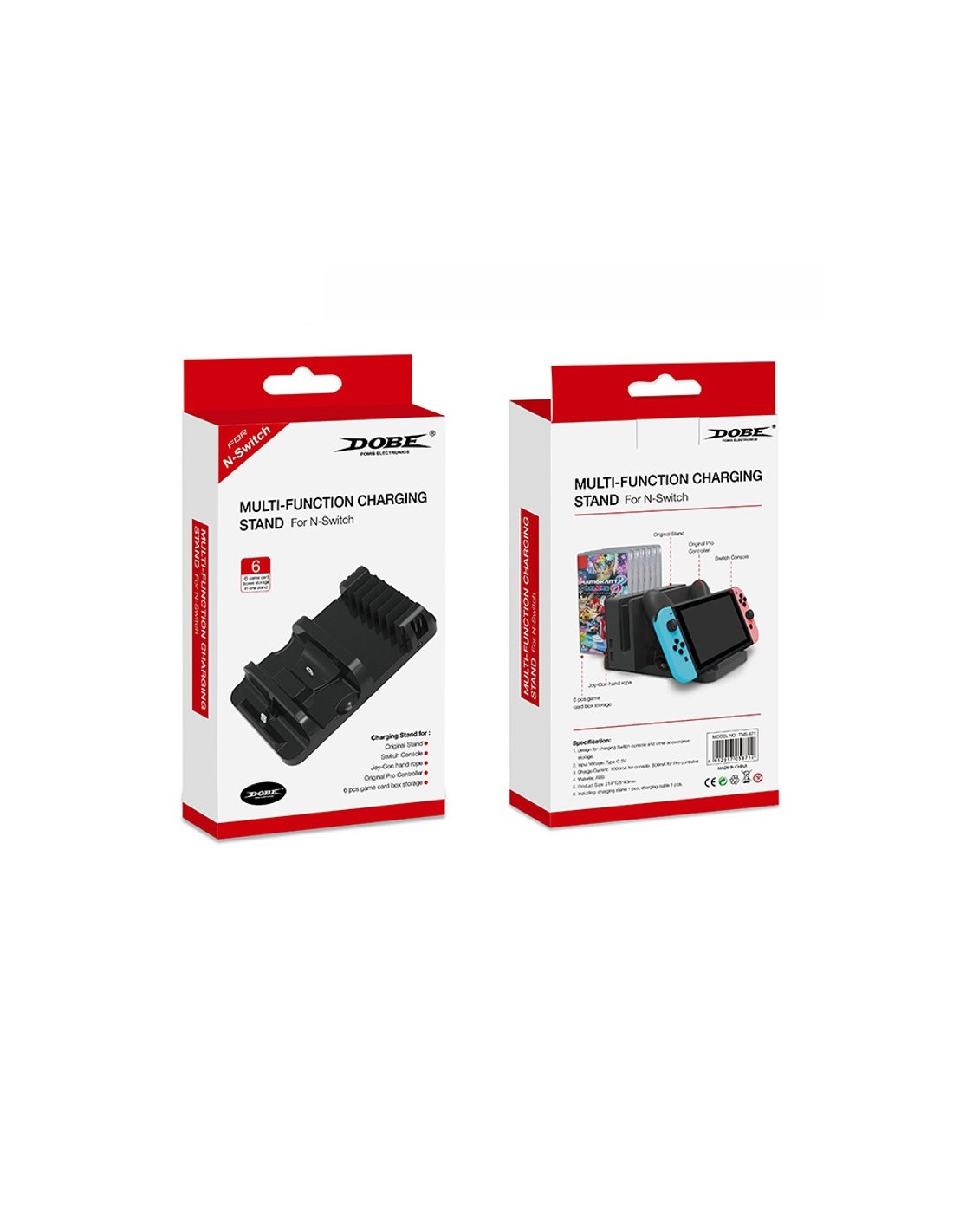 Dobe Soporte de Carga Multifuncional Nintendo Switch en Logroño