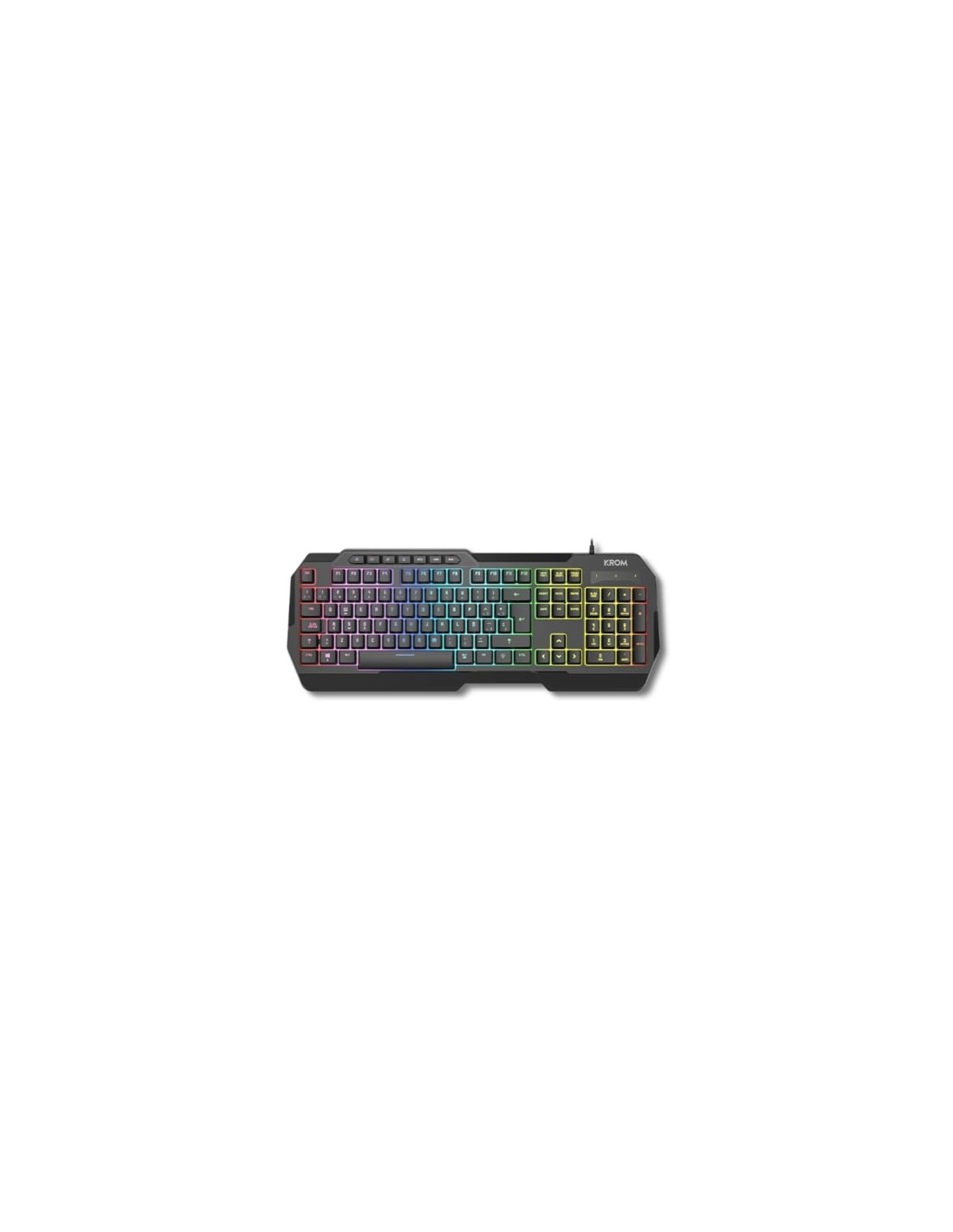 Pack Gaming Krom Kenta Teclado RGB + Ratón + Alfombrilla + Auriculares