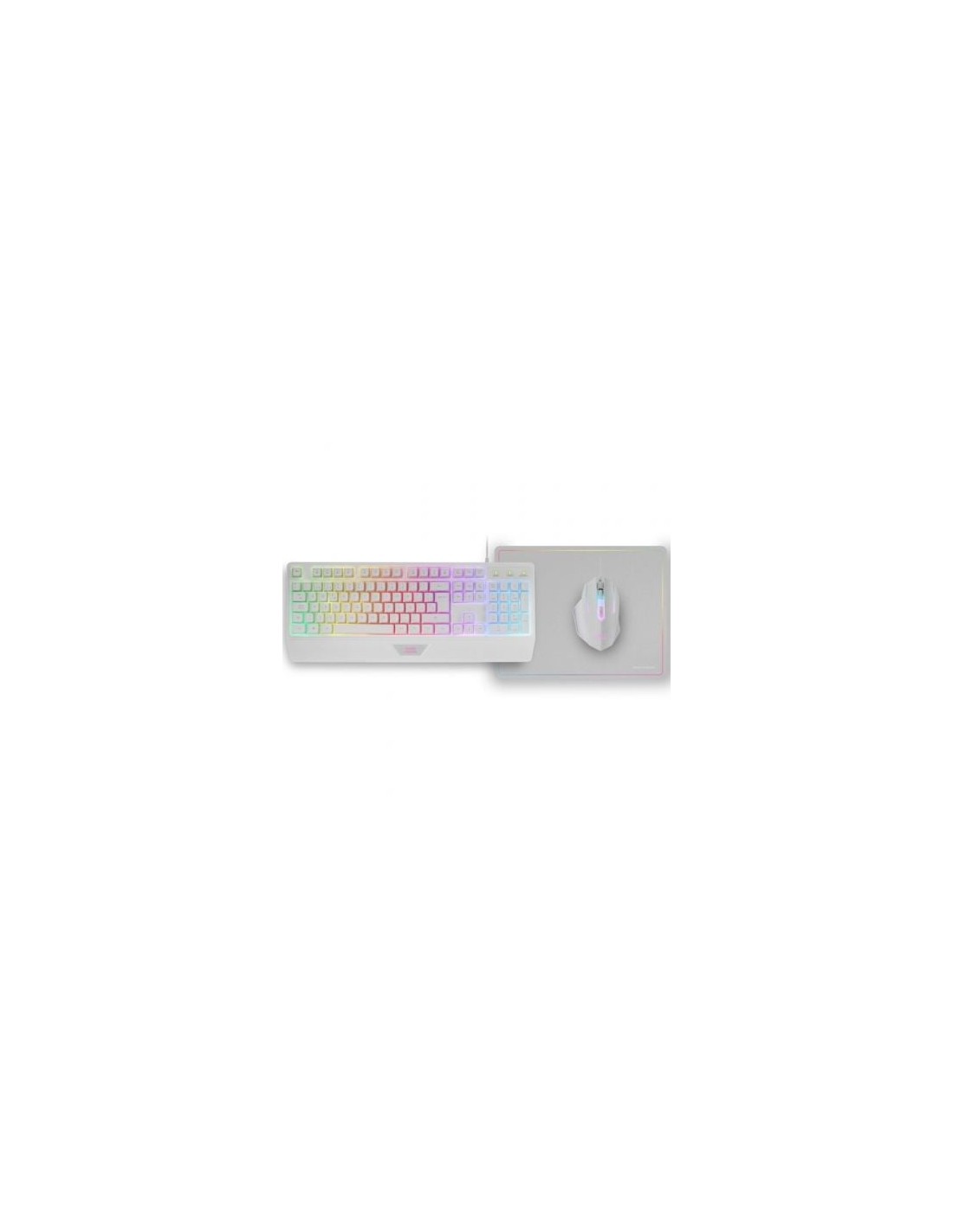 Pack Gaming Mars Gaming MCP124 Teclado H-MECH + Ratón Óptico + Alfombr