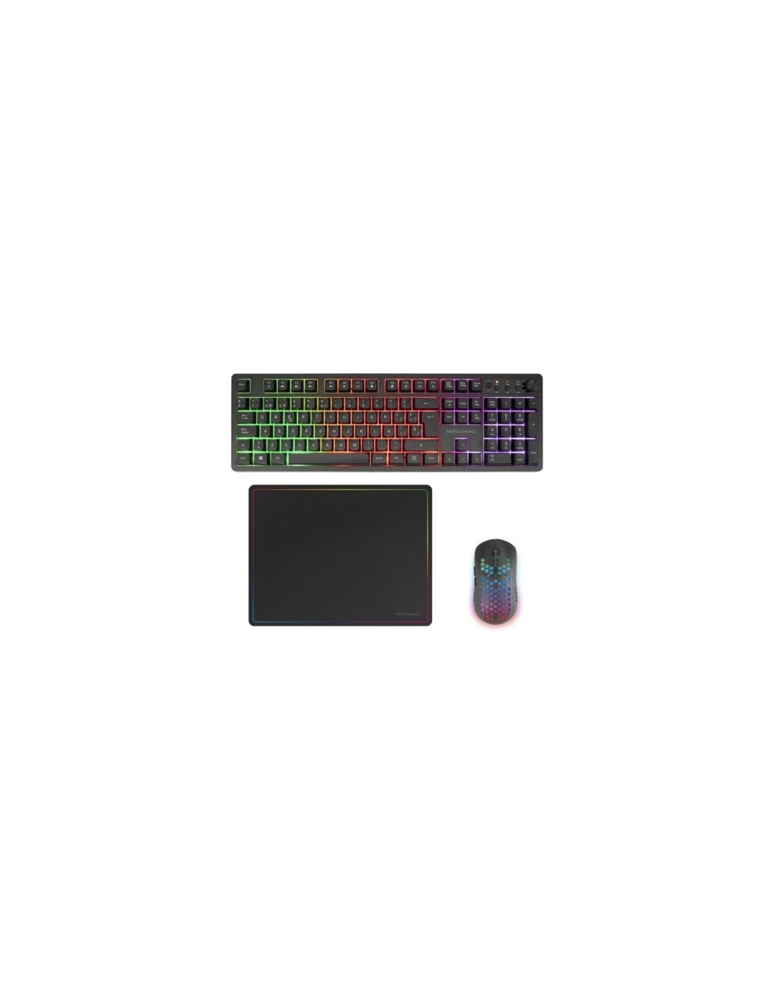 Pack Gaming Mars Gaming MCPWX Teclado Inalámbrico + Ratón Inalámbrico 
