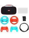 Pack Gaming Trust Gaming GXT 1249 Estuche rígido + 2 Joy-Con + 2 Volan