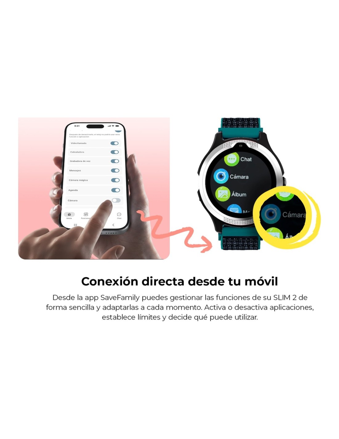 Save Family Slim 2 | Reloj localizador niños en Logroño