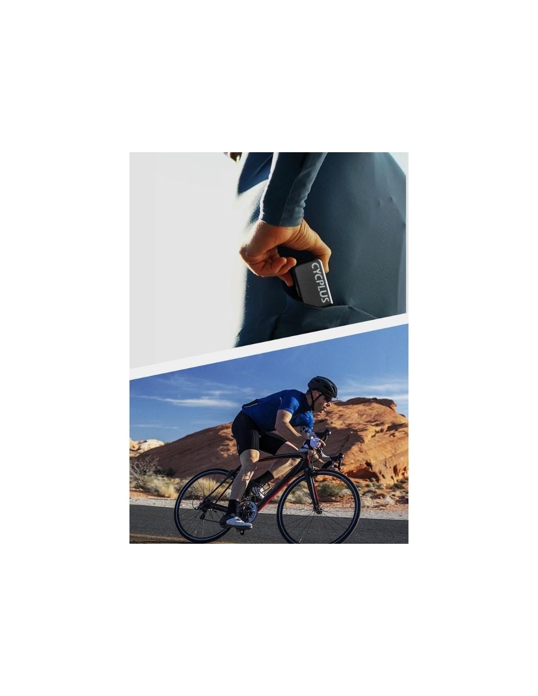 Inflador eléctrico Cycplus AS2 para bicicleta | Logroño