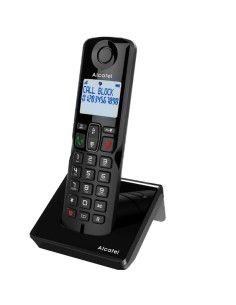 Teléfono inalámbrico Alcatel S280 EWE DECT con contestador Negro 2