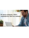 Teléfono inalámbrico Alcatel S280 EWE DECT con contestador Negro