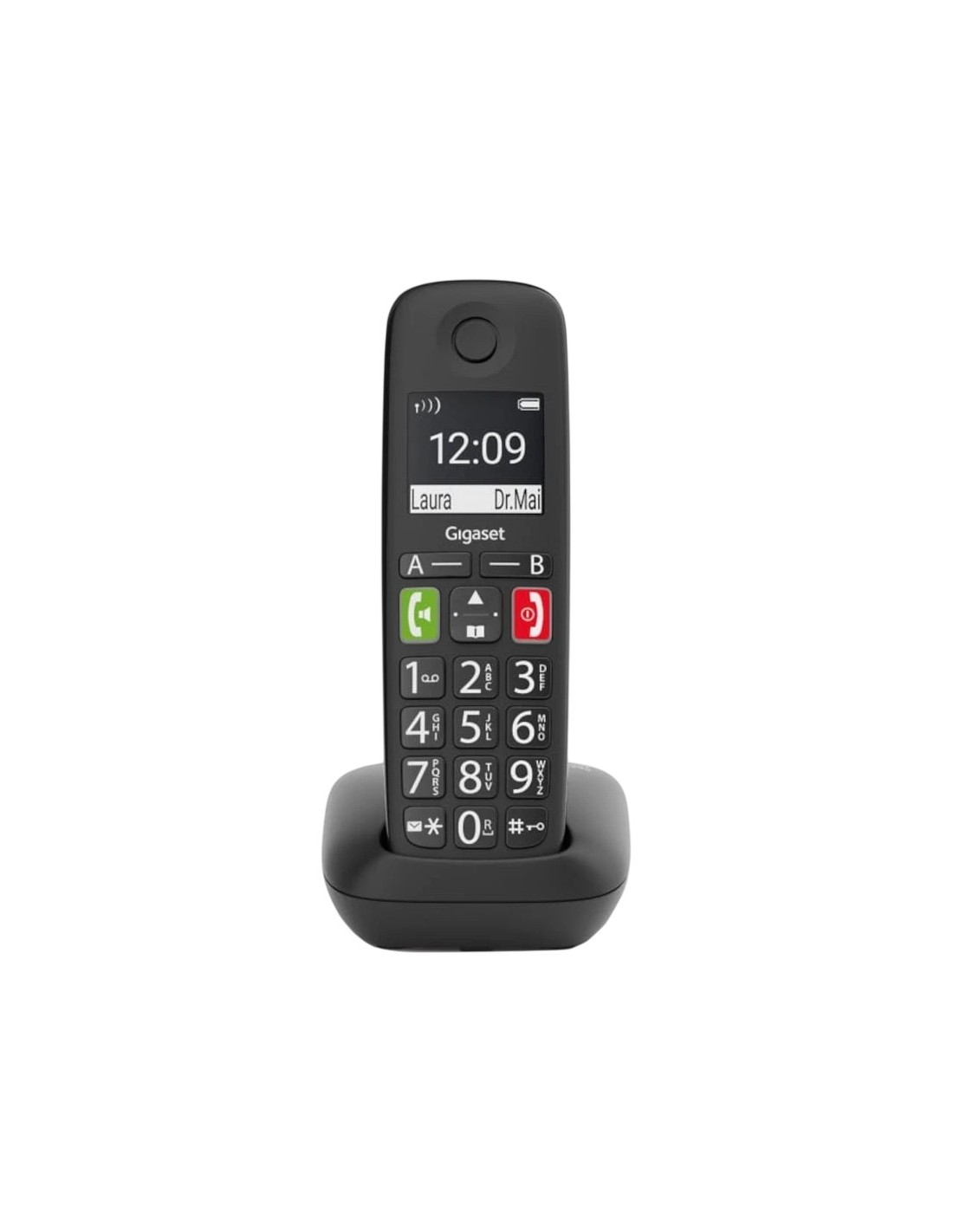 Teléfono inalámbrico Gigaset S30852-H2901-D201 DECT Negro | Logroño