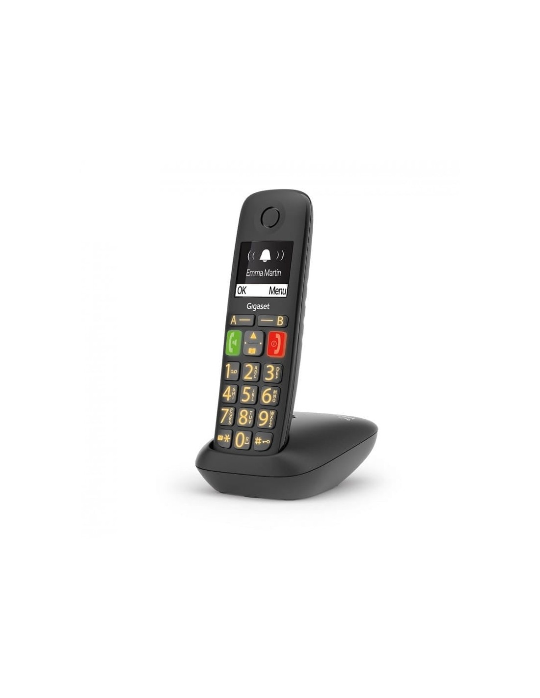 Teléfono inalámbrico Gigaset S30852-H2901-D201 DECT Negro | Logroño