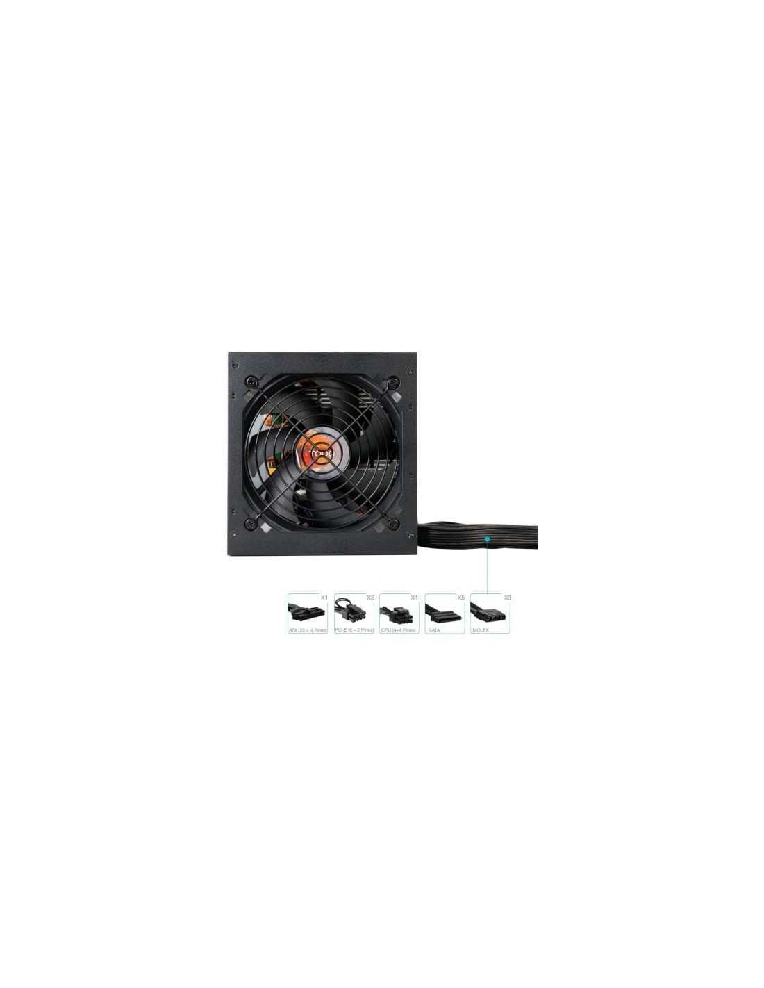 Fuente de Alimentación TooQ TQHELIOS-650SP 650W 80 Plus Bronze