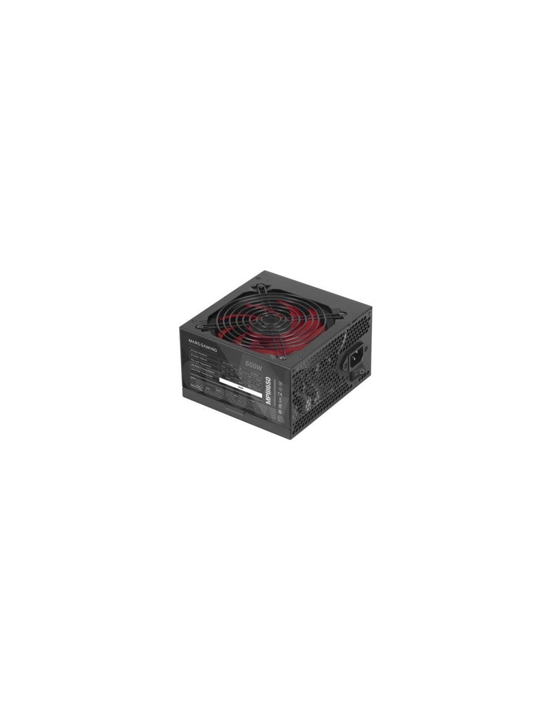 Fuente de Alimentación Mars Gaming MPIII650 650W | Logroño